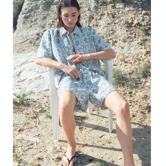 H&M Women's Pull-On Twill Shorts - Picture 4 of 4